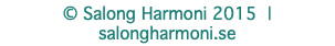 © Salong Harmoni 2015 | salongharmoni.se